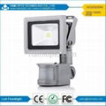 10W High Power LED Floodlight PIR