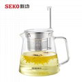 SEKO High Temperature Resistant Kettle Tea Basket automatic rising-lowering Cup