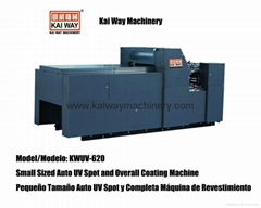 Auto UV Spot and Overall Coating Machine