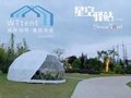 Gdesic dome tent for party event and outdoor activities