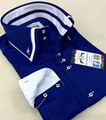 Triple collar designer men's shirts (production & wholesale)