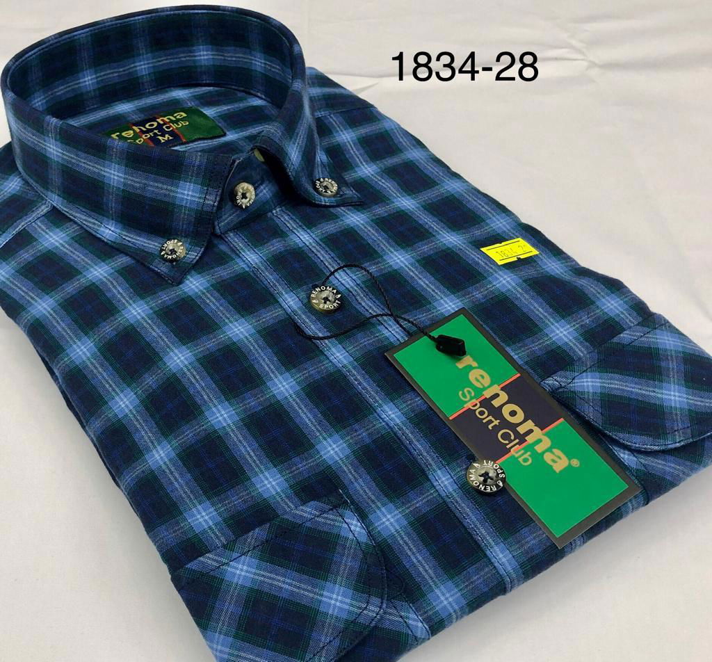 Model INDIGO regularfit mens shirts (production & wholesale) 3