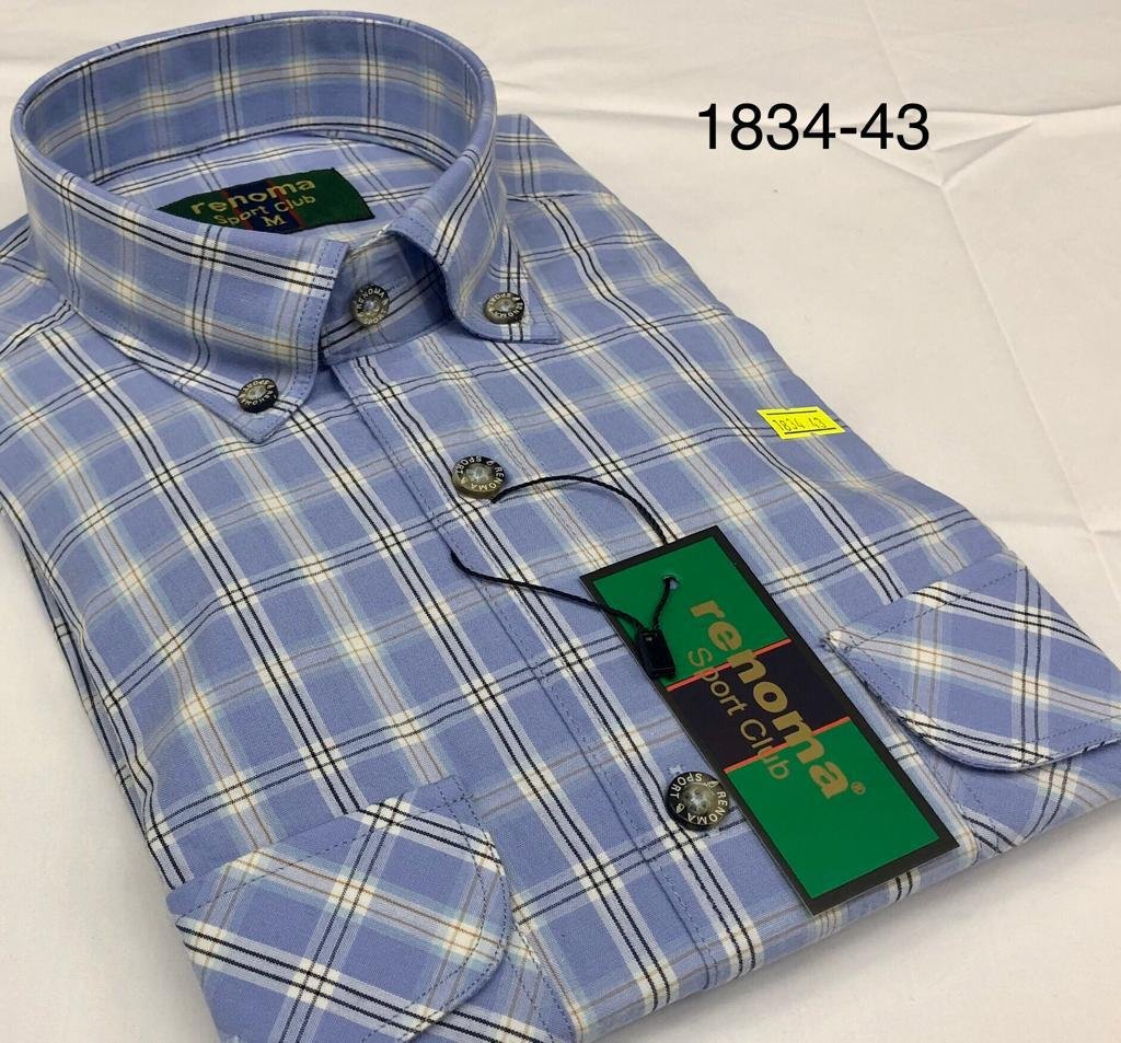 Model INDIGO regularfit mens shirts (production & wholesale) 5