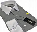 white collar slimfit men dress shirts