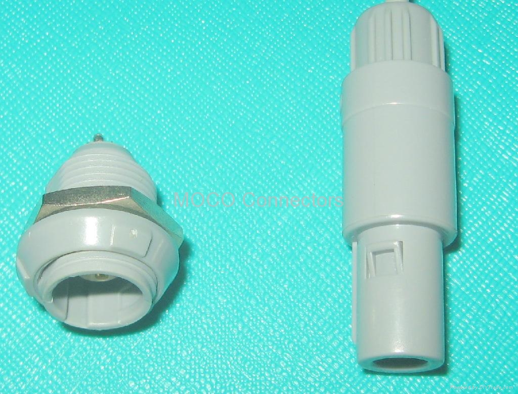 MOCO Plastic(PSU) Push-Pull Connectors for Medical Equipment