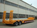 low bed semi trailer