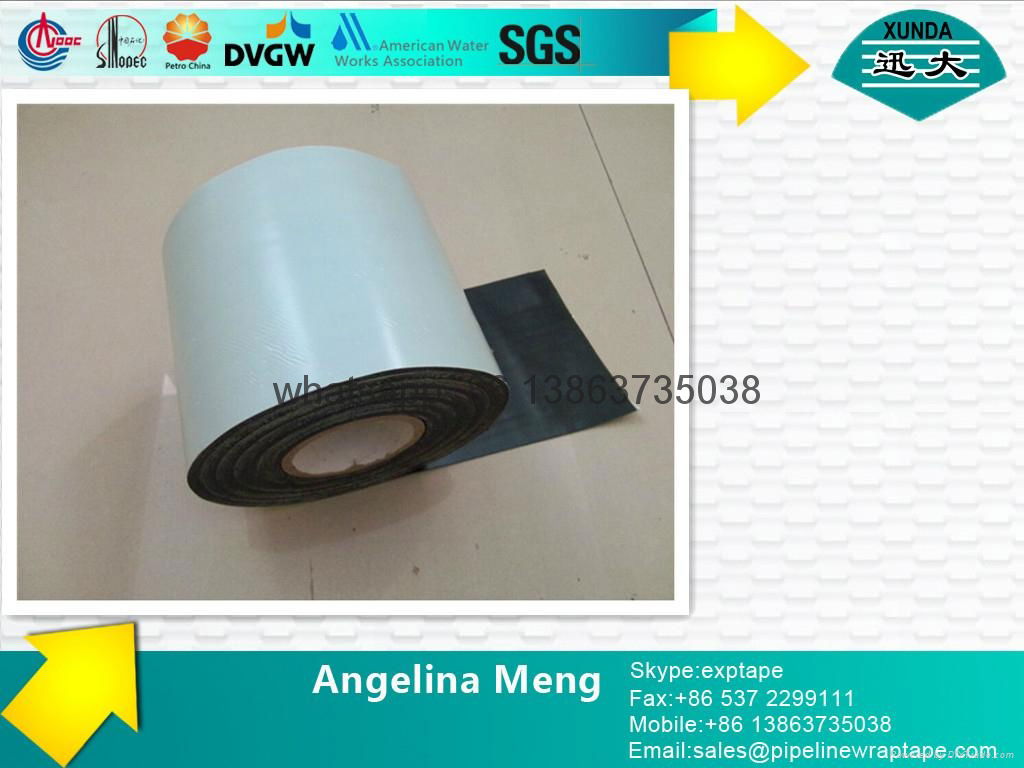 two sided coated butyl rubber Pe tape