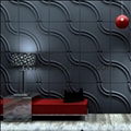 Eco-friendly embossed high quality MDF for 3d wallpapers