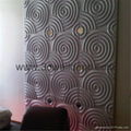 3d wave board pvc wall covering