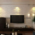 Natural material woven wallpaper