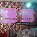 3d wave board pvc wall covering