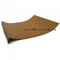 PVC Stair Tread Cover with raised disc pattern