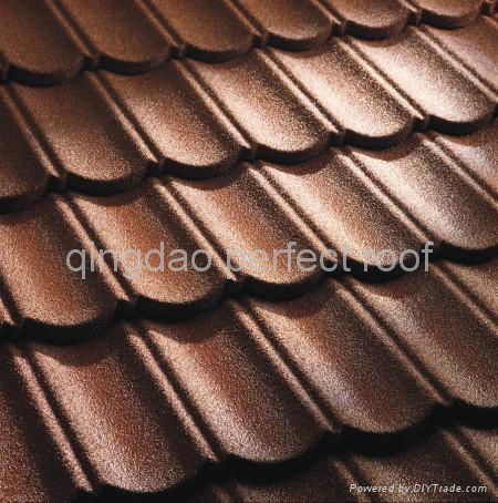 Stone Coated Metal Roof Tile steel roofing shingle