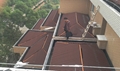 Corrugated roofing tile Bitumen roofing system