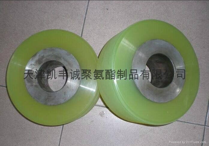 北京自動化設備用膠輪包膠加工 4