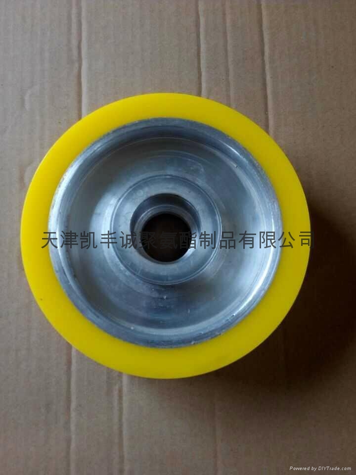 北京膠輪滾輪耐磨聚氨酯橡膠包膠挂膠 3