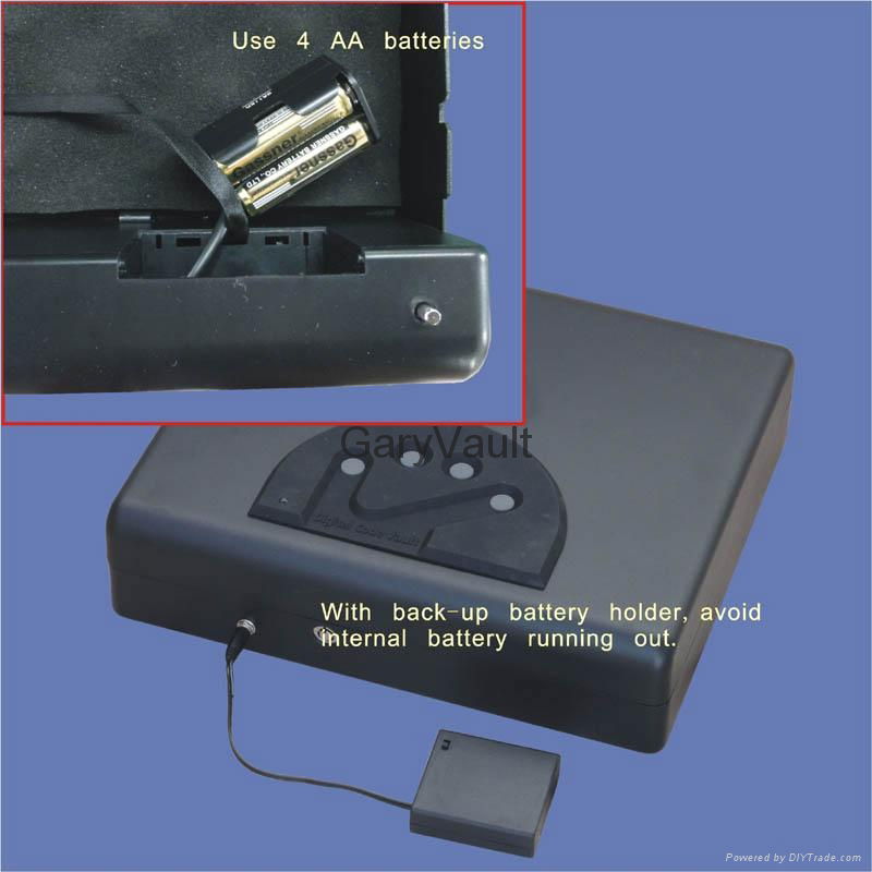 GaryVault MD550-1 Microvault Portable Pistol Gun Safe A4 Document File 5