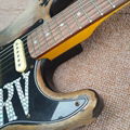 Relic remains ST electric guitar, handmade SRV aged relic electric guitar