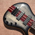 2017 new style high quality custom 5 string bass guitar, Rosewood fingerboard 4