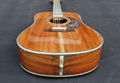 D45 Dreadnought Acoustic Electric Guitar with Fishman 301 EQ Solid KOA Top