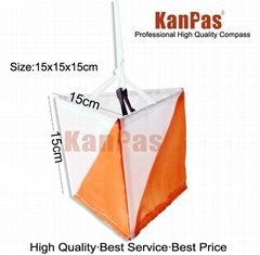 KANPAS medium size orienteering marker flag 15X15 OM-01 F&P15*15cm