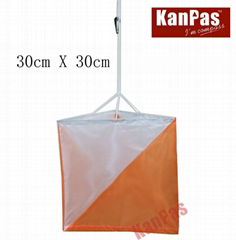 KANPAS orienteering marker flag 30*30cm