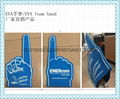 EVA finger hand; sponge handle;eva foam big hand 13