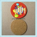 Recyclable cork coaster, mdf coaster 2