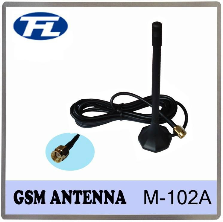 GSM Antenna RG174-3m cable