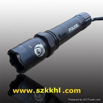  Super bright flashlight stun gun/electric shocks(2012)