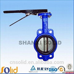 price butterfly valve of SOLID