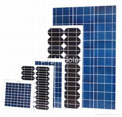 130W Glass Solar Panel