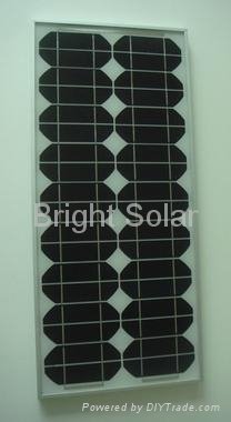 30W Glass Solar Panel