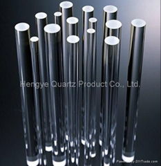 High PurityTransparent Fused Quartz Glass Rod 