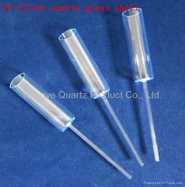 Qualified clear quartz bulb for halogen lamp G12  