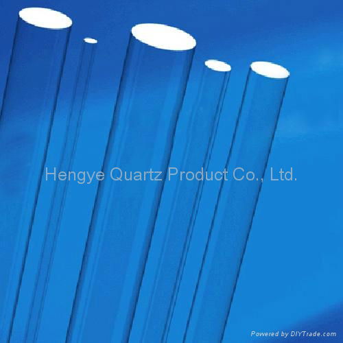High PurityTransparent Fused Quartz Glass Rod  3