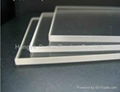 Transparent square and round quartz glass plate in different sizes 3