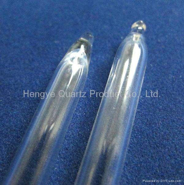 Iron slag sampler vacuum sampling quartz glass tube OD 7mm with different length 2