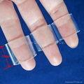 Large diameter clear quartz tube with short length 2