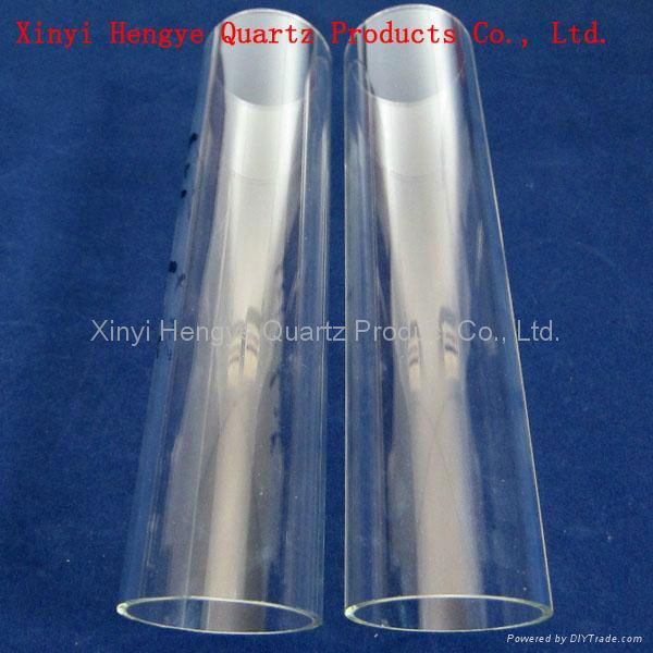 High pressure large diameter quartz glass tube 4