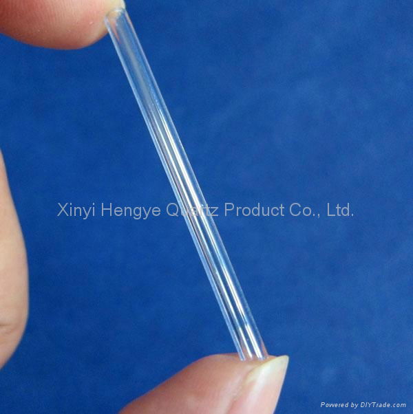 Small diameter capillary quartz glass tube 3