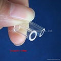 High purity quartz glass ring for