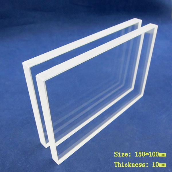 10mm thickness JGS2 transparent quartz plate 4