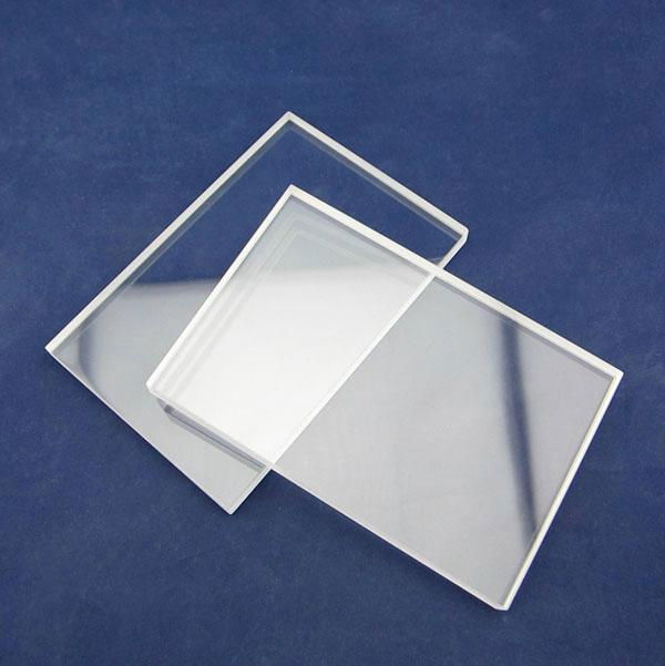 10mm thickness JGS2 transparent quartz plate