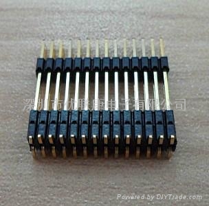 深圳优质1.27双排贴片排针插座 2