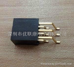 深圳优质1.27双排贴片排针插座 5