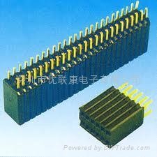 深圳优质1.27双排贴片排母插座连接器 3