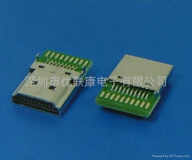 深圳HDMI插头连接器 5