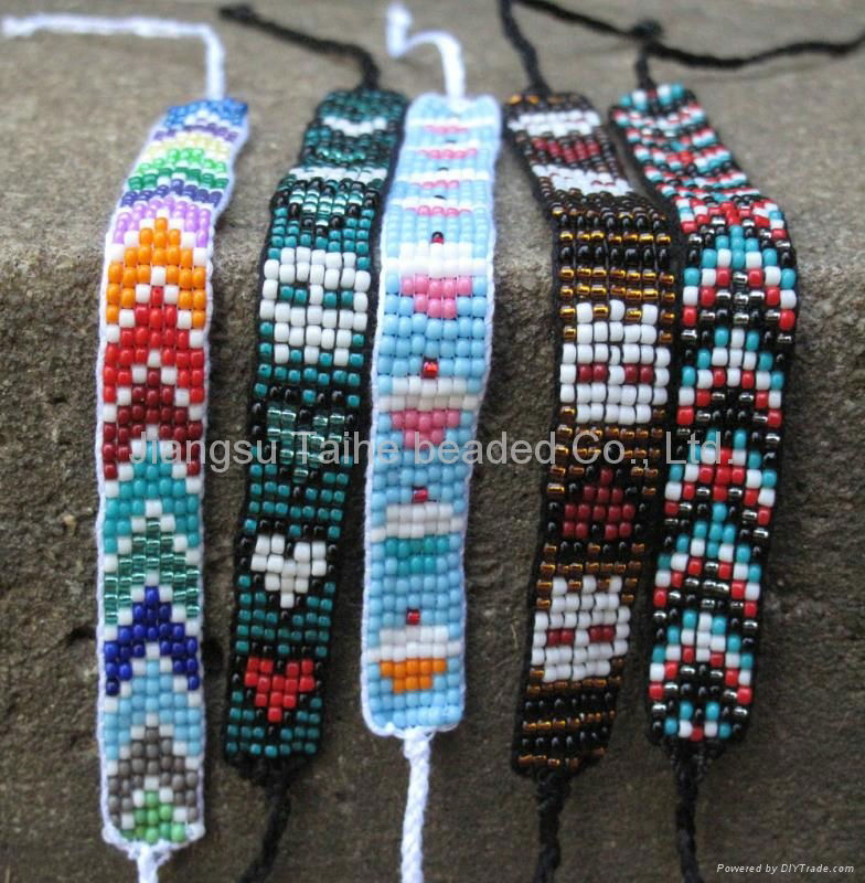 beaded bracelet