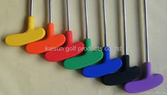 Rubber golf putter